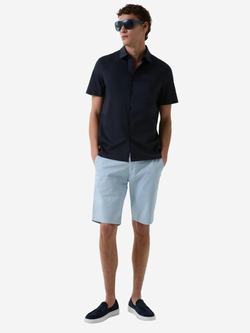 BOGNER Regular Fit Hemd 'Franz' in Blau