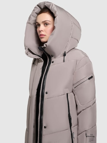 khujo Wintermantel 'Pulset Matt ' in Grijs