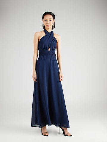 VERO MODA - Vestido de noche 'BLUEBELLE' en azul: frente