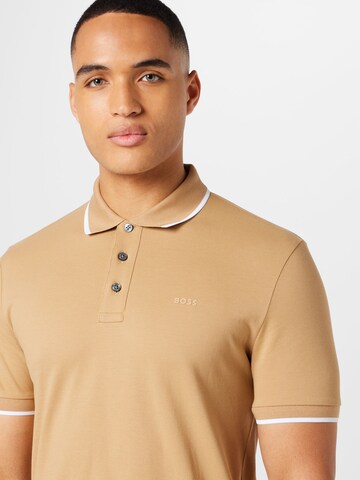 T-Shirt 'Parlay' BOSS en beige