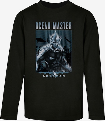 ABSOLUTE CULT Shirt 'Aquaman - Ocean Master 2' in Zwart: voorkant