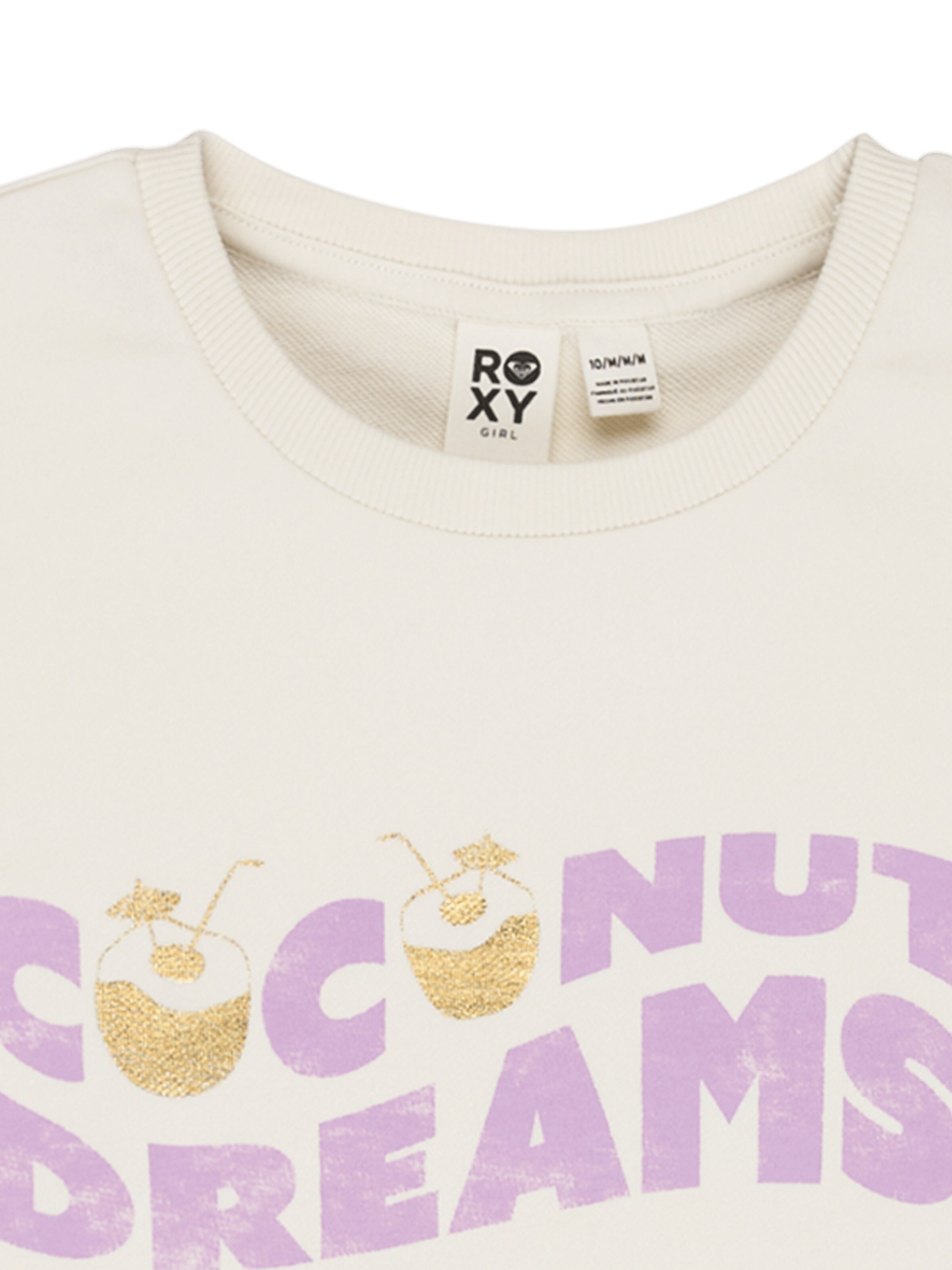 ROXY Sweatshirt 'Morning Hike' in White