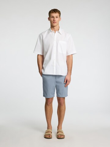 SELECTED HOMME Slimfit Shorts 'SLHMiles' in Blau