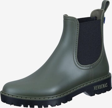VERBENAS Ankle Boots in Green: front