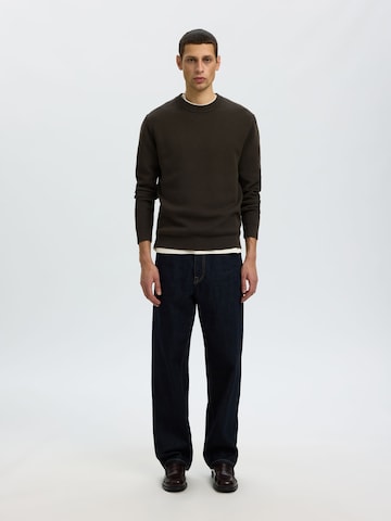 SELECTED Pullover in Schwarz
