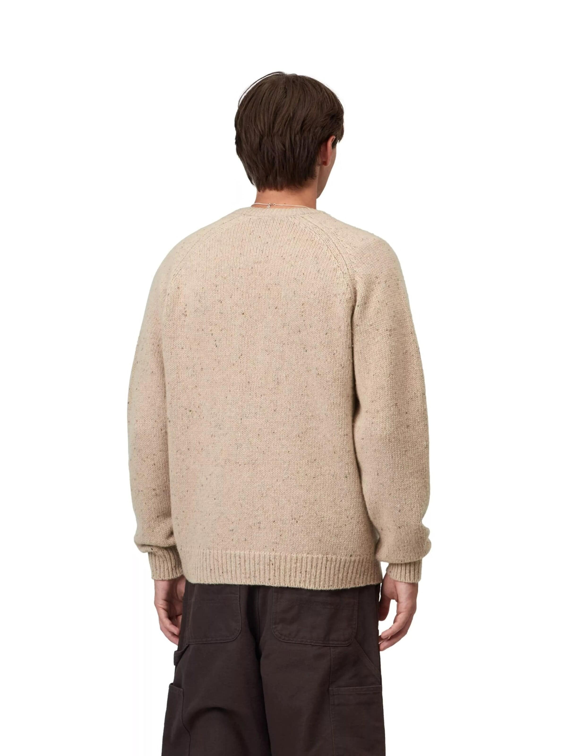 Pullover 'ANGLISTIC SWEATER SPECKLED FLEUR DE SEL' di Carhartt WIP in beige