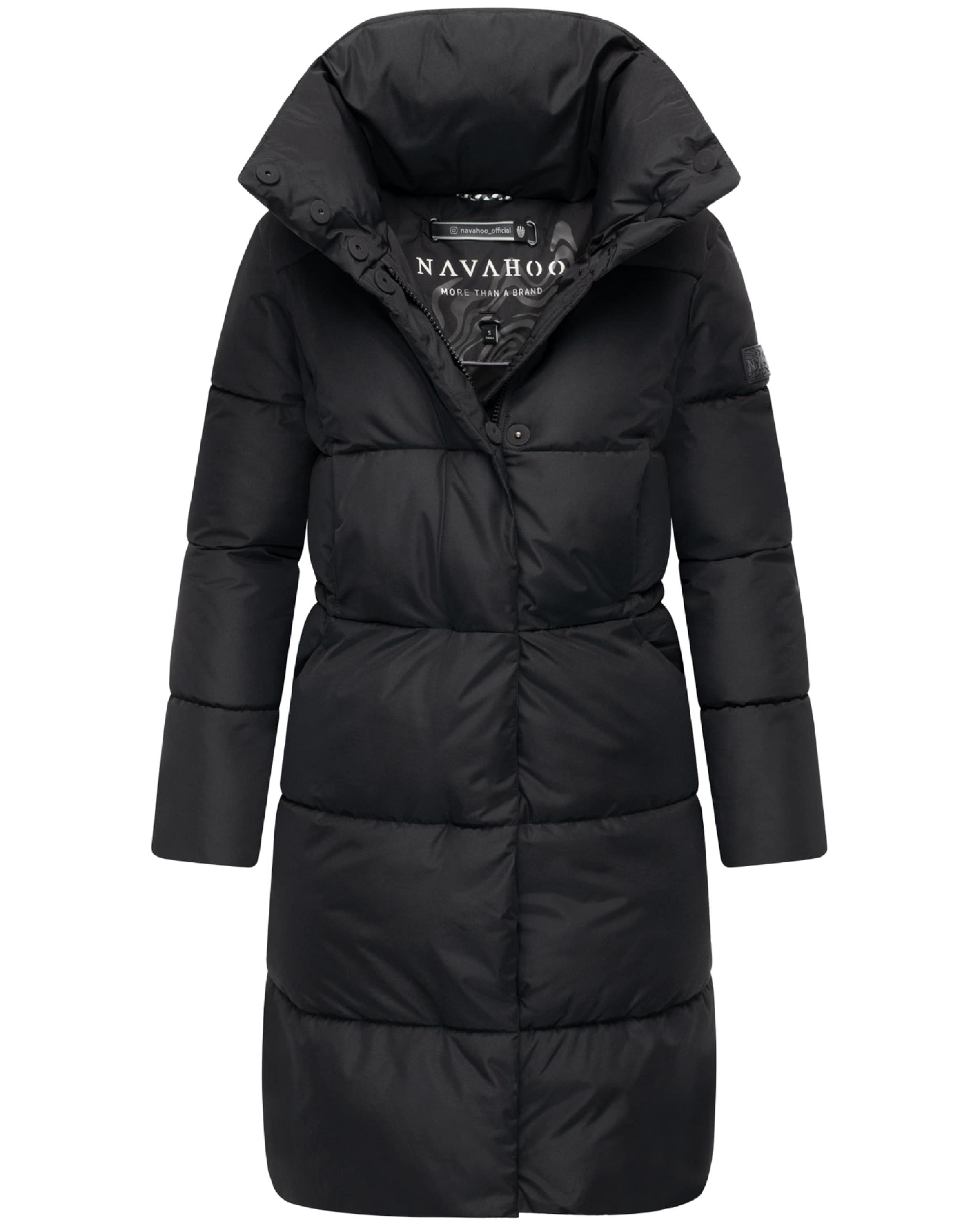 NAVAHOO Télikabátok 'Wolkenkuss 14' - fekete