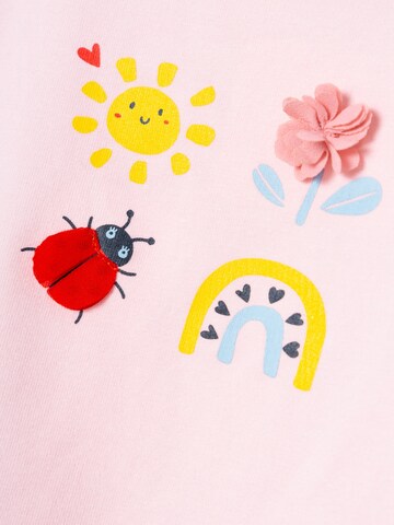 NAME IT - Camiseta 'FUSSA' en rosa