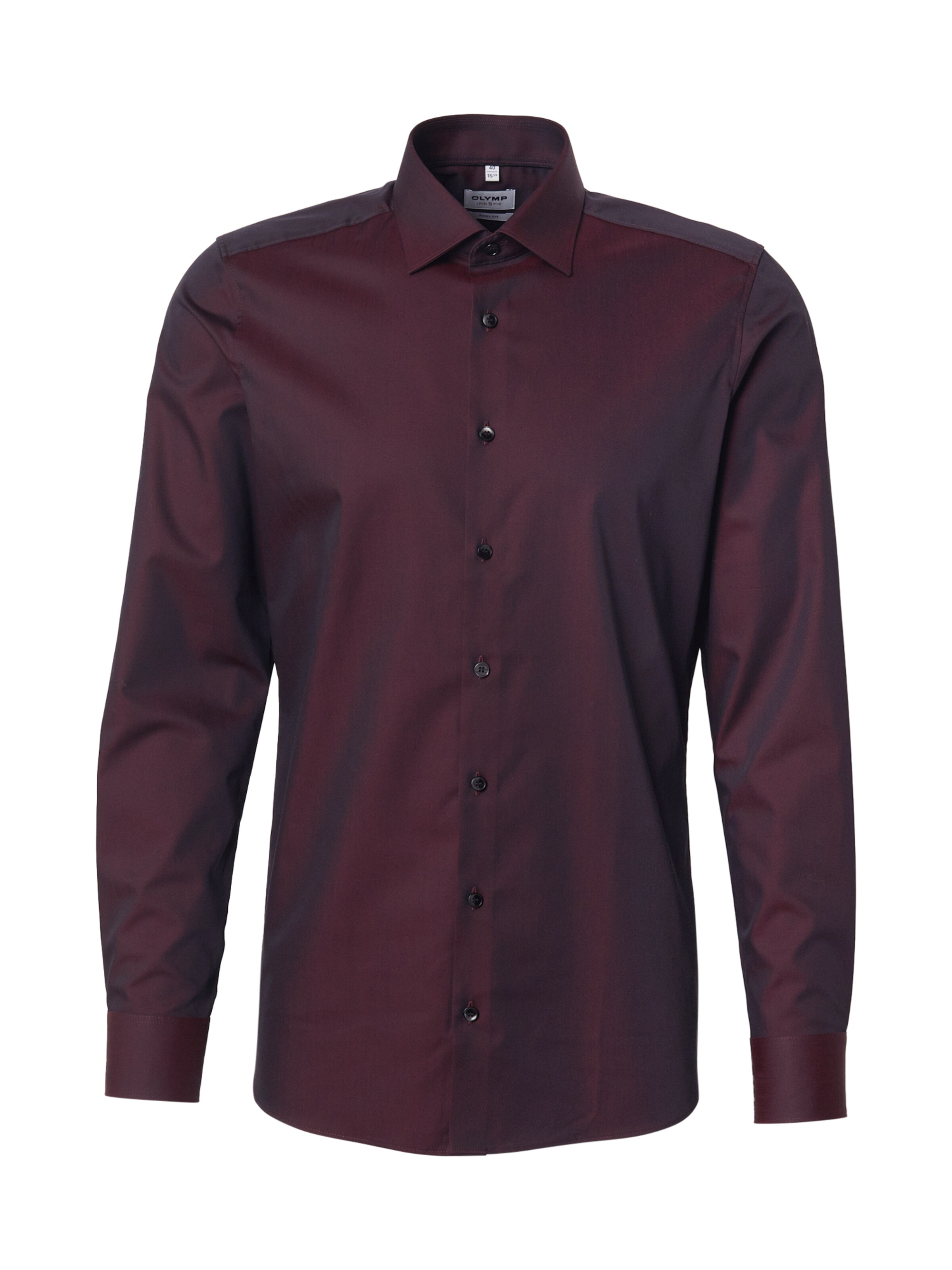 OLYMP Button Up Shirt in Red: front