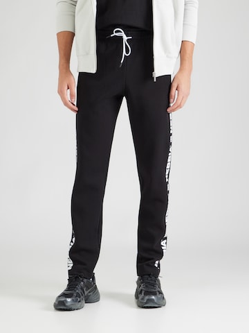 Regular Pantalon de sport 'HERO 296' NEBBIA en noir : devant