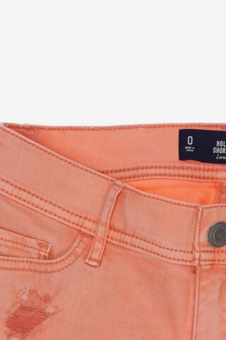 HOLLISTER Shorts XXS in Orange