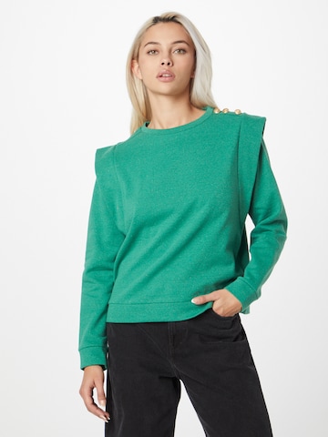 Dorothy Perkins Sweatshirt in Green: front