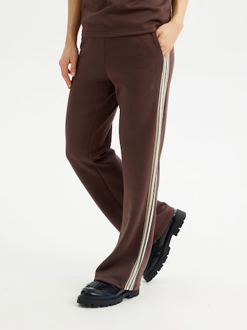 Wide Leg Pantalon 'Hetta 275' ze-ze en marron