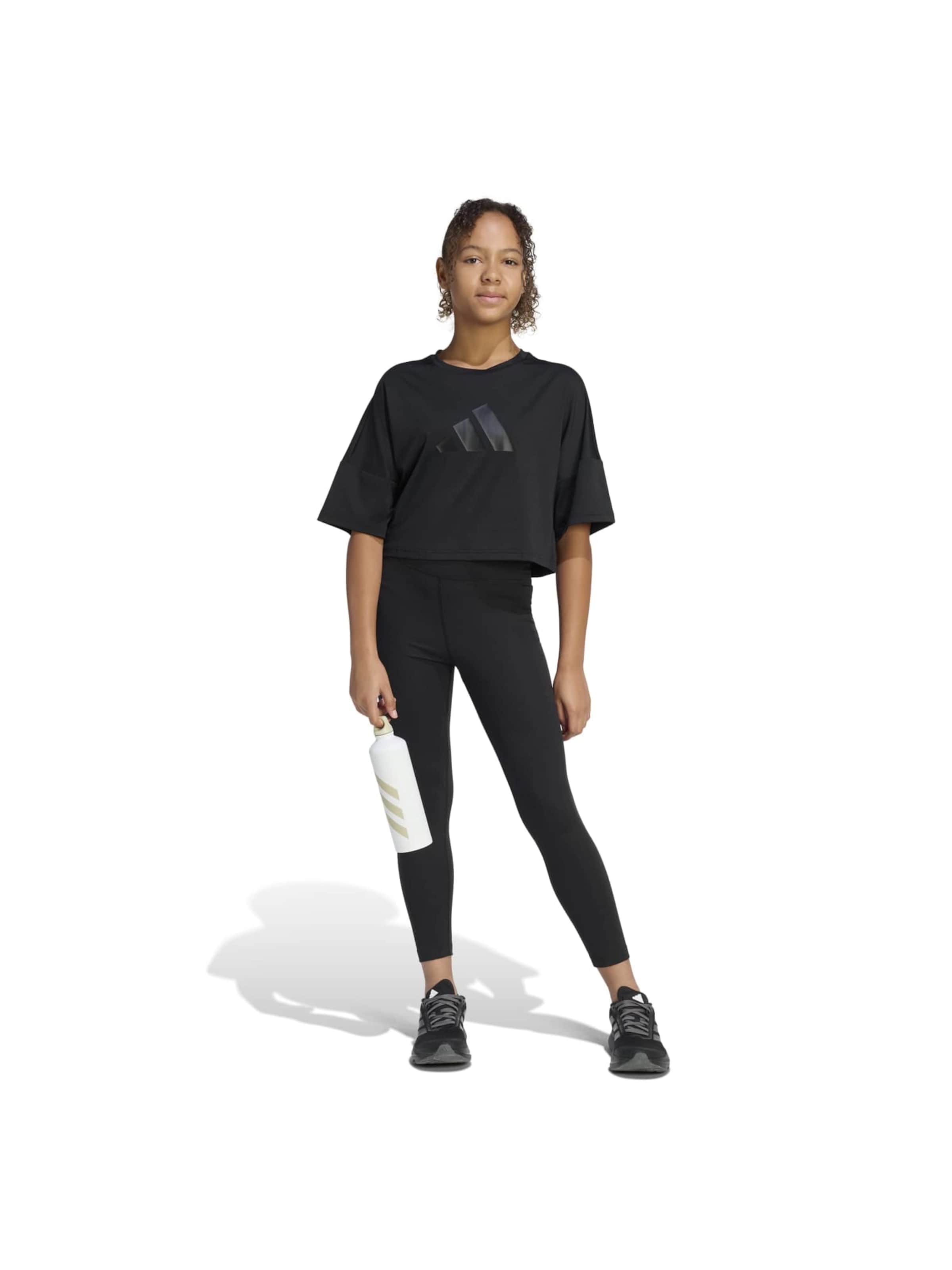 ADIDAS SPORTSWEAR Funkcionalna majica ' FUTURE ICONS' | črna barva