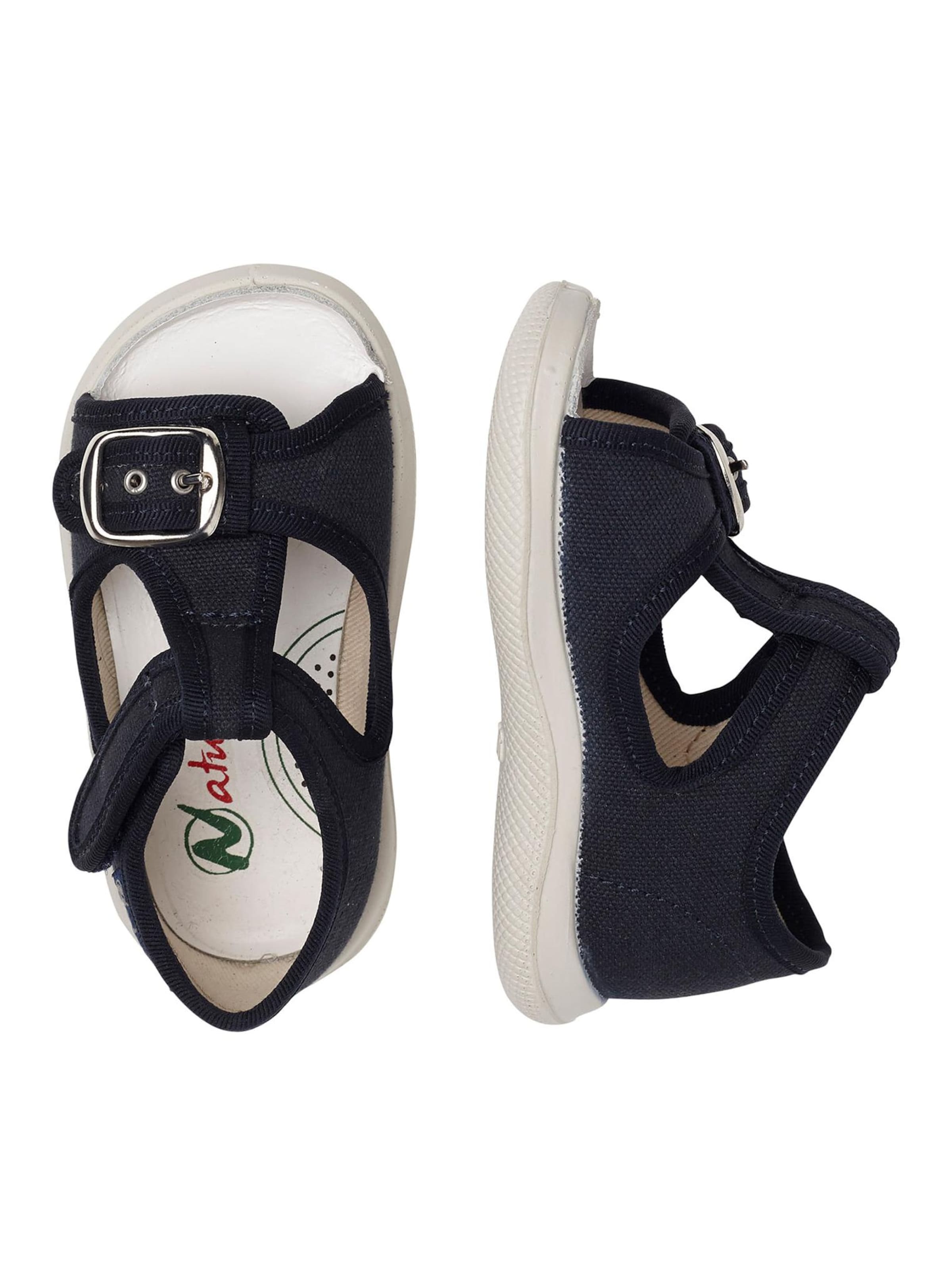 NATURINO Offene Schuhe 'PAROS'‌‌‌‌‌‌‌ in Blau