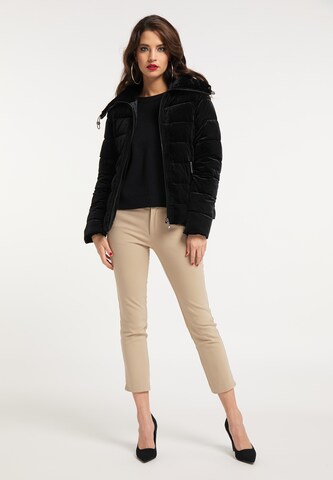 faina Between-season jacket in Black