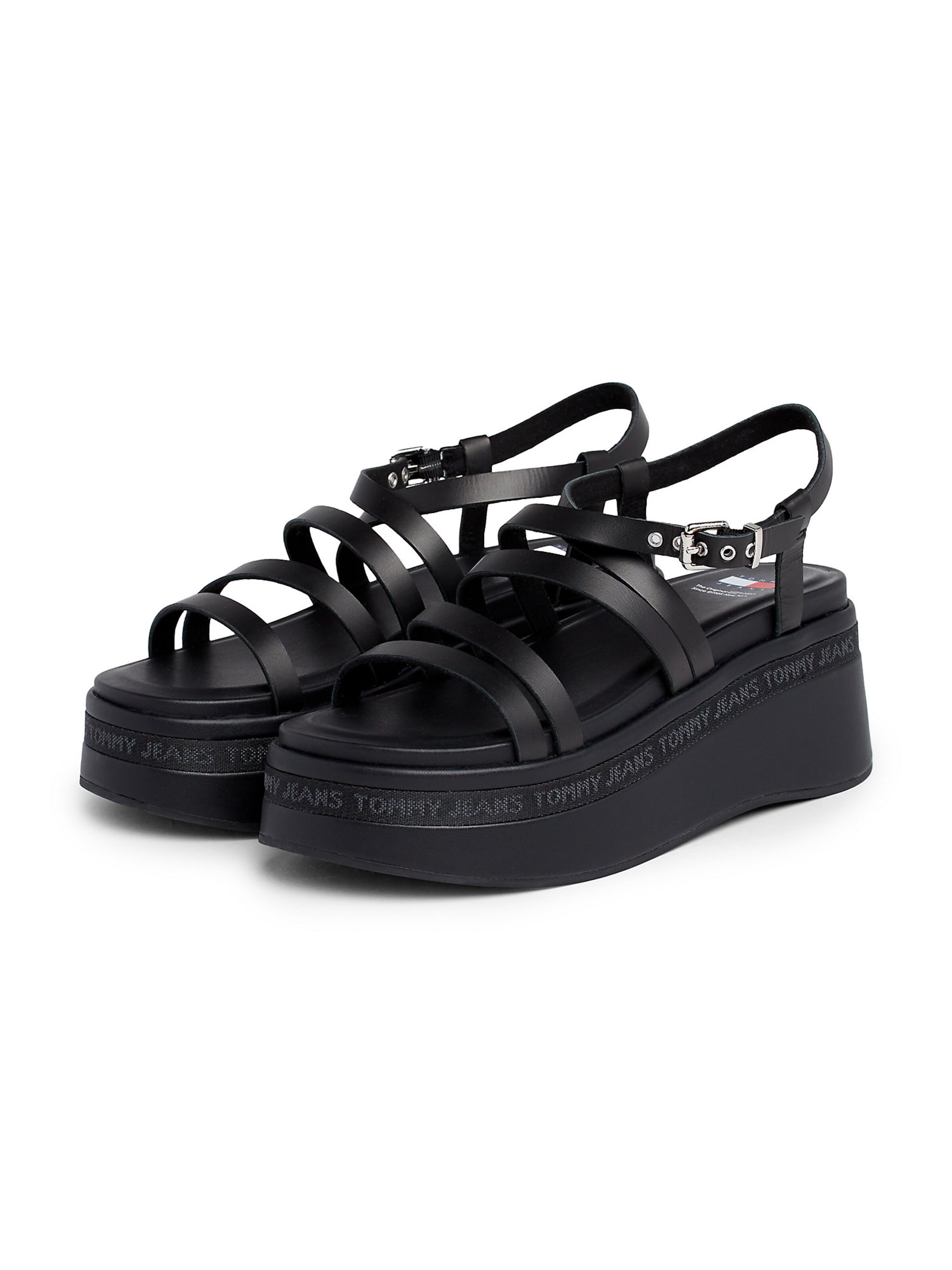 juoda Tommy Jeans Sandalai