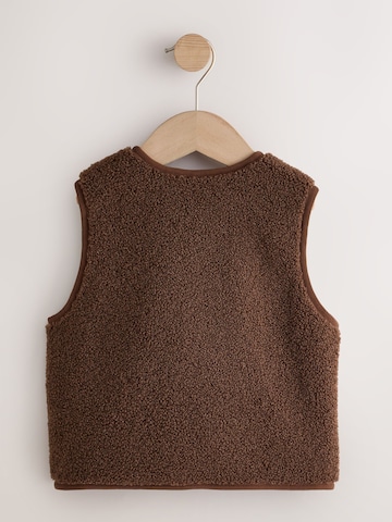 Next Vest in Brown