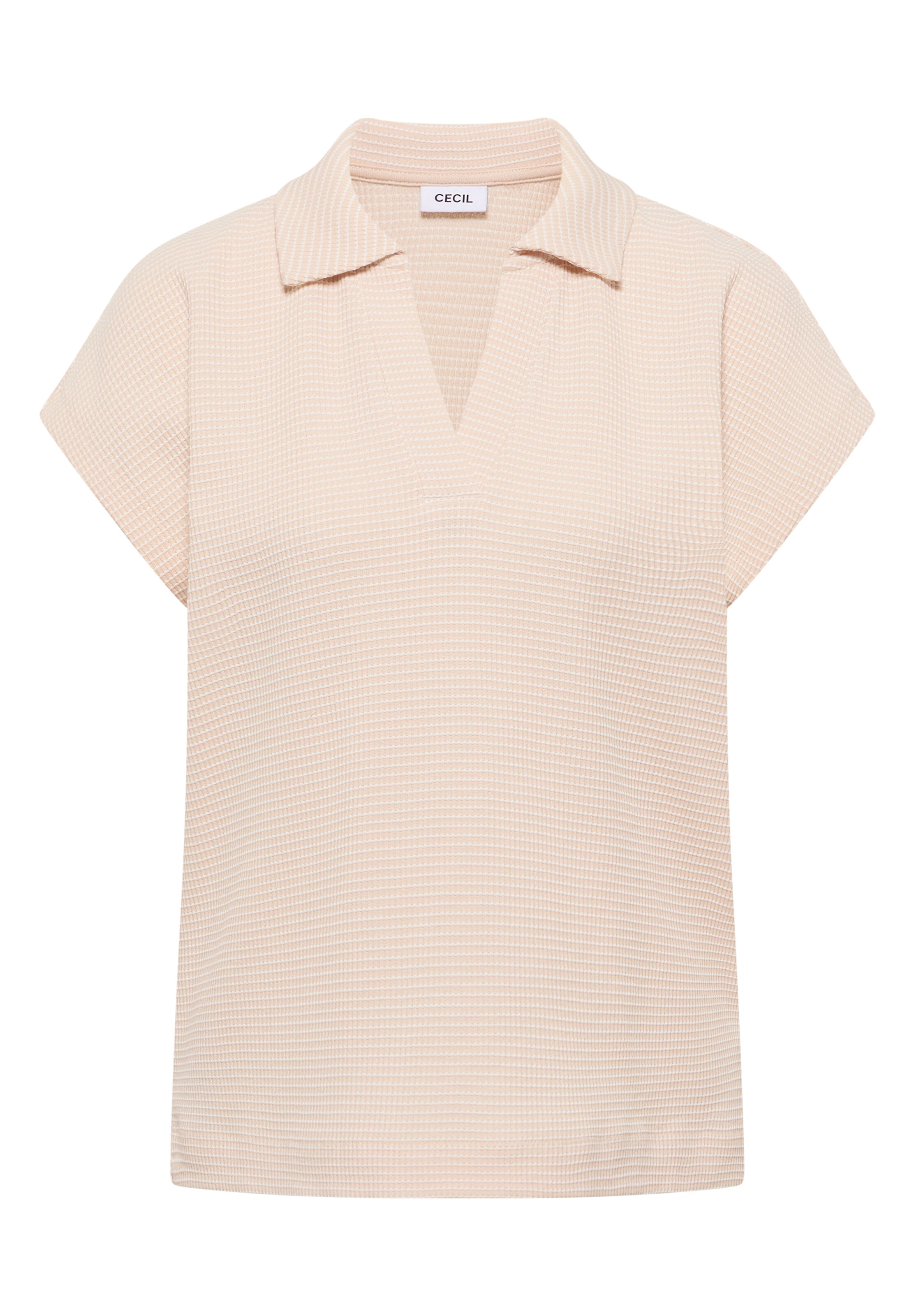 CECIL T-Shirt in Beige: Vorderseite