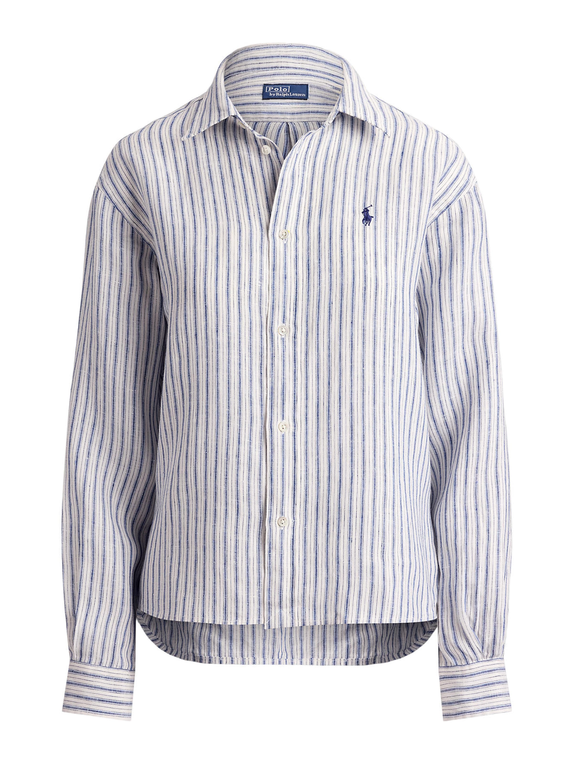 Polo Ralph Lauren Blouse in XS in Dark blue / White, Item view
