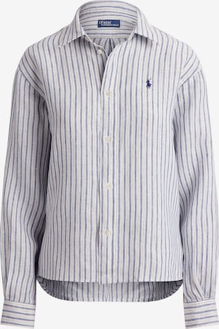 Polo Ralph Lauren Blouse in Blauw: voorkant