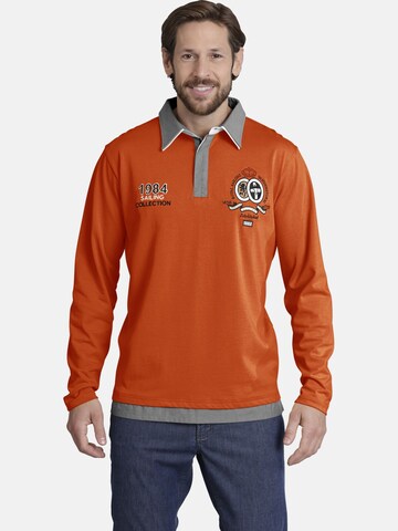 Jan Vanderstorm Sweatshirt 'Fenno' in Orange: front