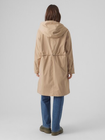 VERO MODA Between-Seasons Parka 'CHELSEA' in Beige