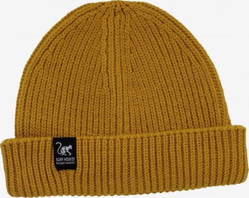 Surf Monkey - Gorra en amarillo: frente