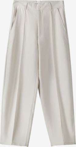 Bershka Broek in Beige: voorkant