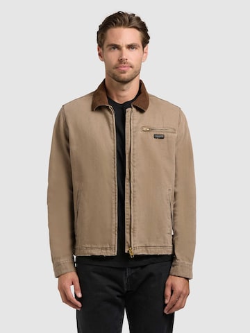 Geacă de primăvară-toamnă 'Deddy' de la khujo pe maro: față