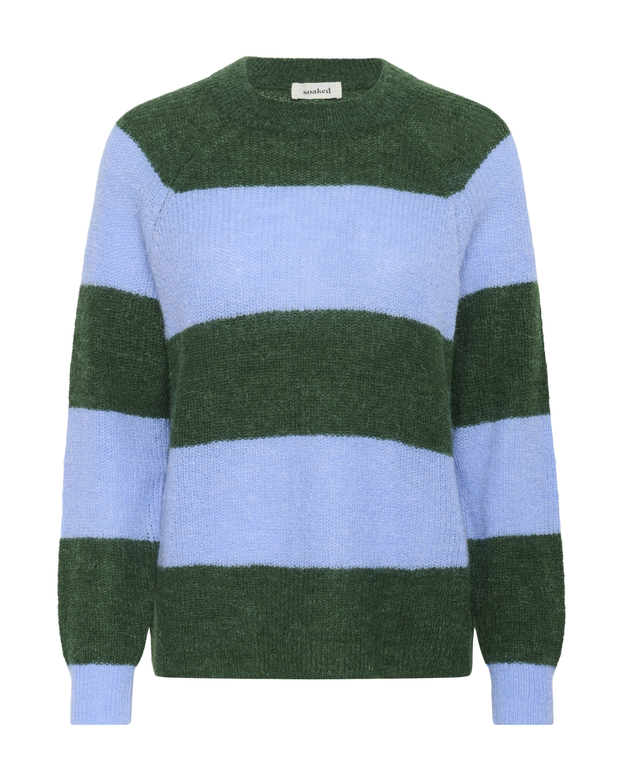 SOAKED IN LUXURY Trui 'SLTuesday' in Beige: voorkant