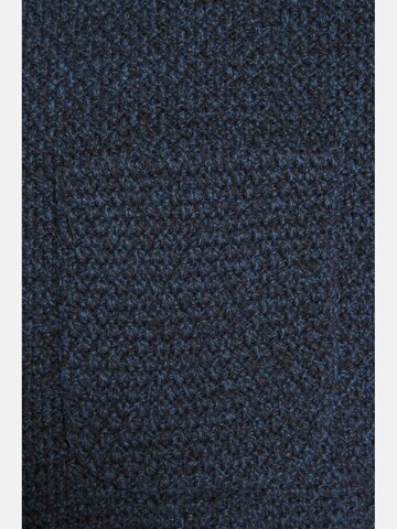 Charles Colby Knit Cardigan 'Earl James' in Blue