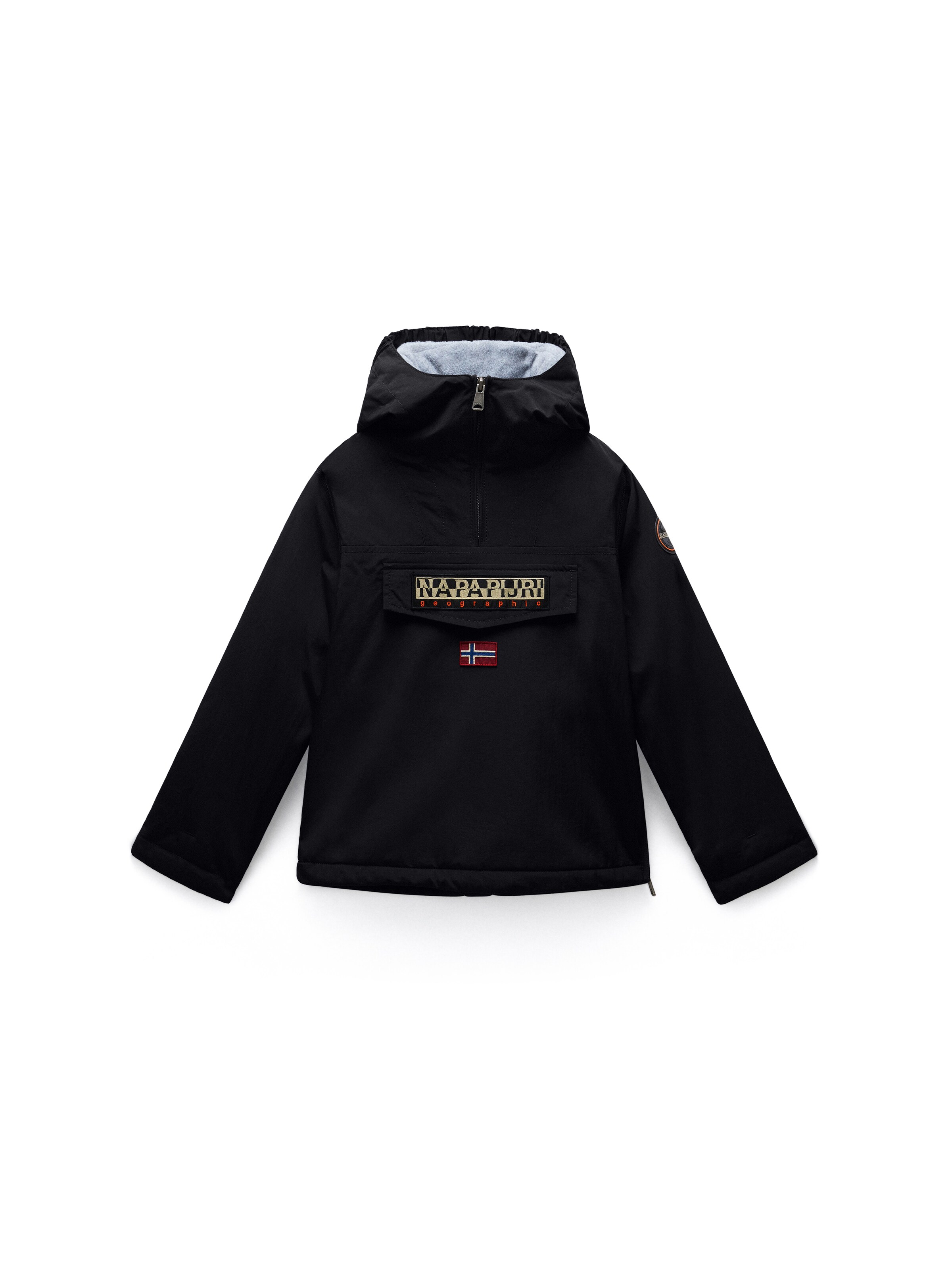 Veste fonctionnelle 'Rainforest 2' NAPAPIJRI en noir : devant