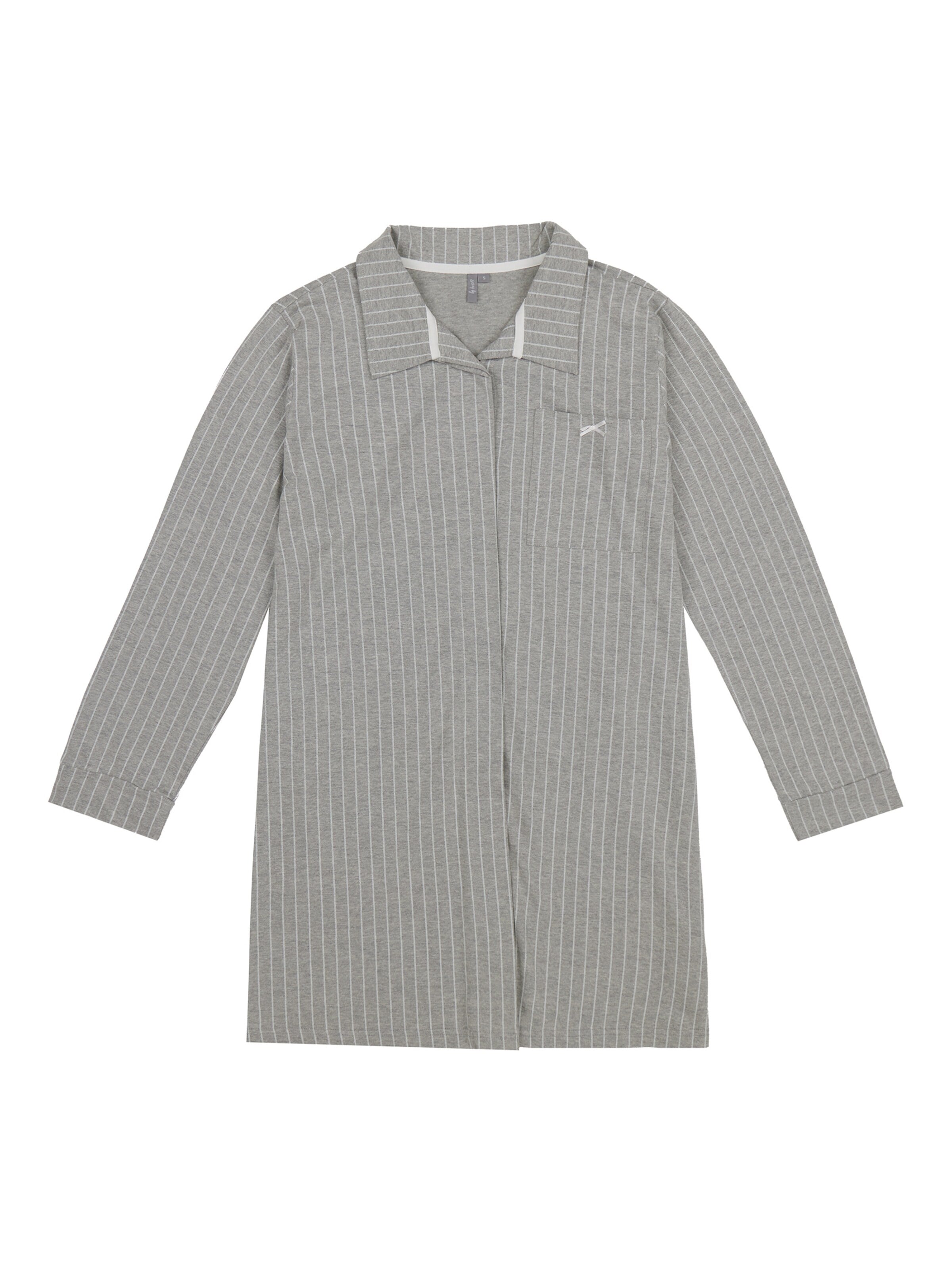 By Louise Nightgown in Grey: front
