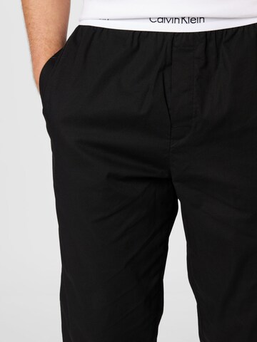 Calvin Klein Underwear Tapered Pyjamahose in Schwarz