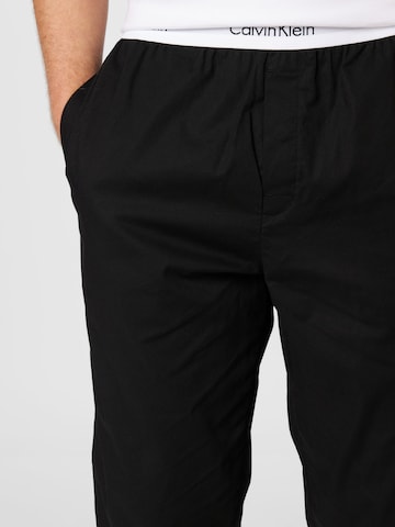 Calvin Klein Underwear Tapered Pyjamasbukser i sort