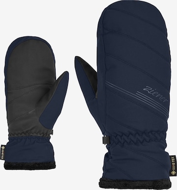 ZIENER Athletic Gloves 'KASIANA GTX ' in Blue: front