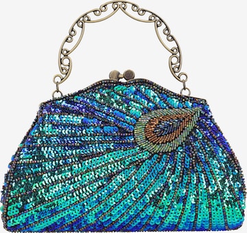 Usha - Bolso de hombro en azul: frente