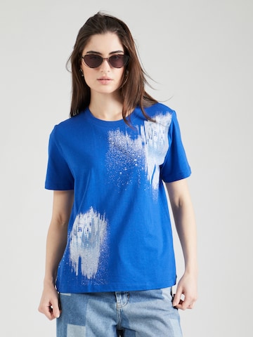 ESPRIT Μπλουζάκι σε μπλε: μπροστά