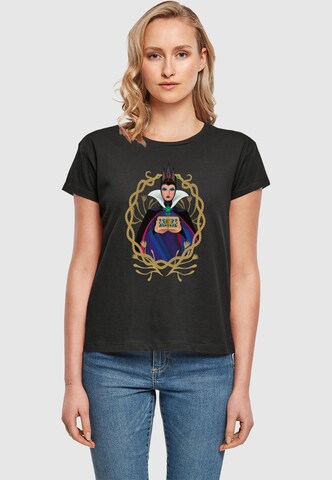 T-shirt 'Snow White - Evil Queen' ABSOLUTE CULT en noir : devant