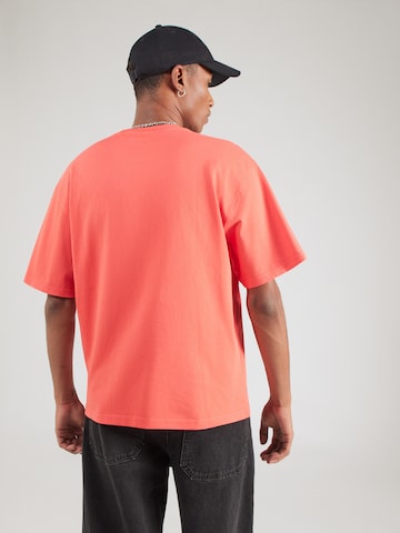 ALPHA INDUSTRIES Paita 'College' värissä punainen: takapuoli