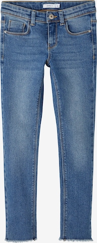 Skinny Jeans 'Polly' de la NAME IT pe albastru: față