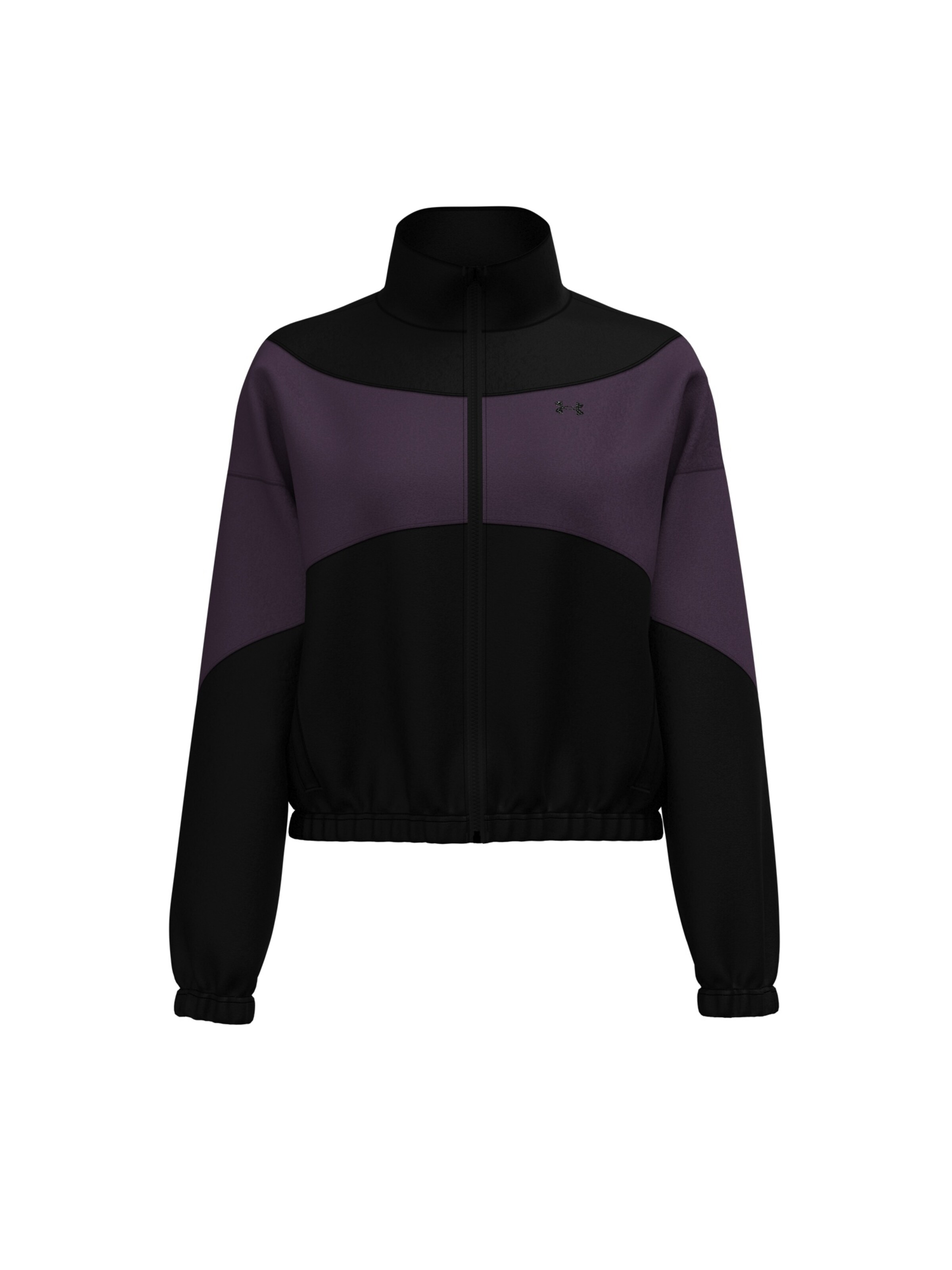 UNDER ARMOUR Athletic Jacket in Black: front