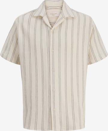 Jack & Jones Junior Button up shirt 'JORCoba' in White: front