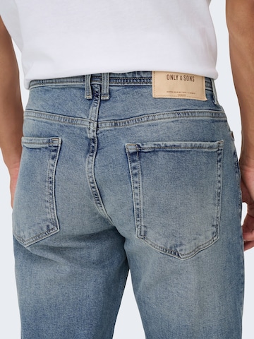 Only & Sons Regular Jeans 'ONSEdge' in Blue