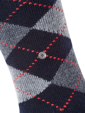BURLINGTON Kniestrümpfe 'Preston'‌‌‌‌‌‌ in Blau