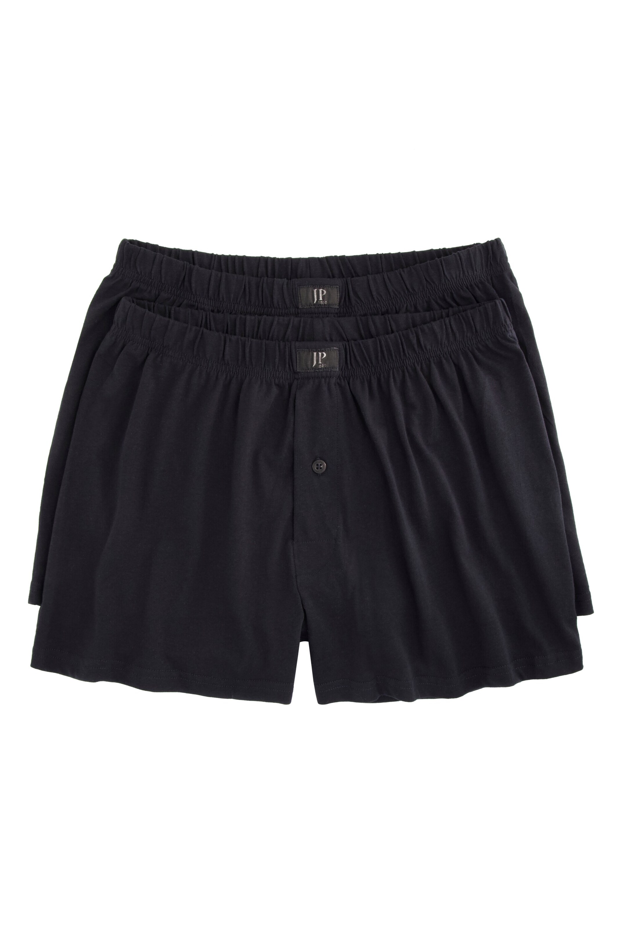 JP1880 Boxershorts in Schwarz: Vorderseite