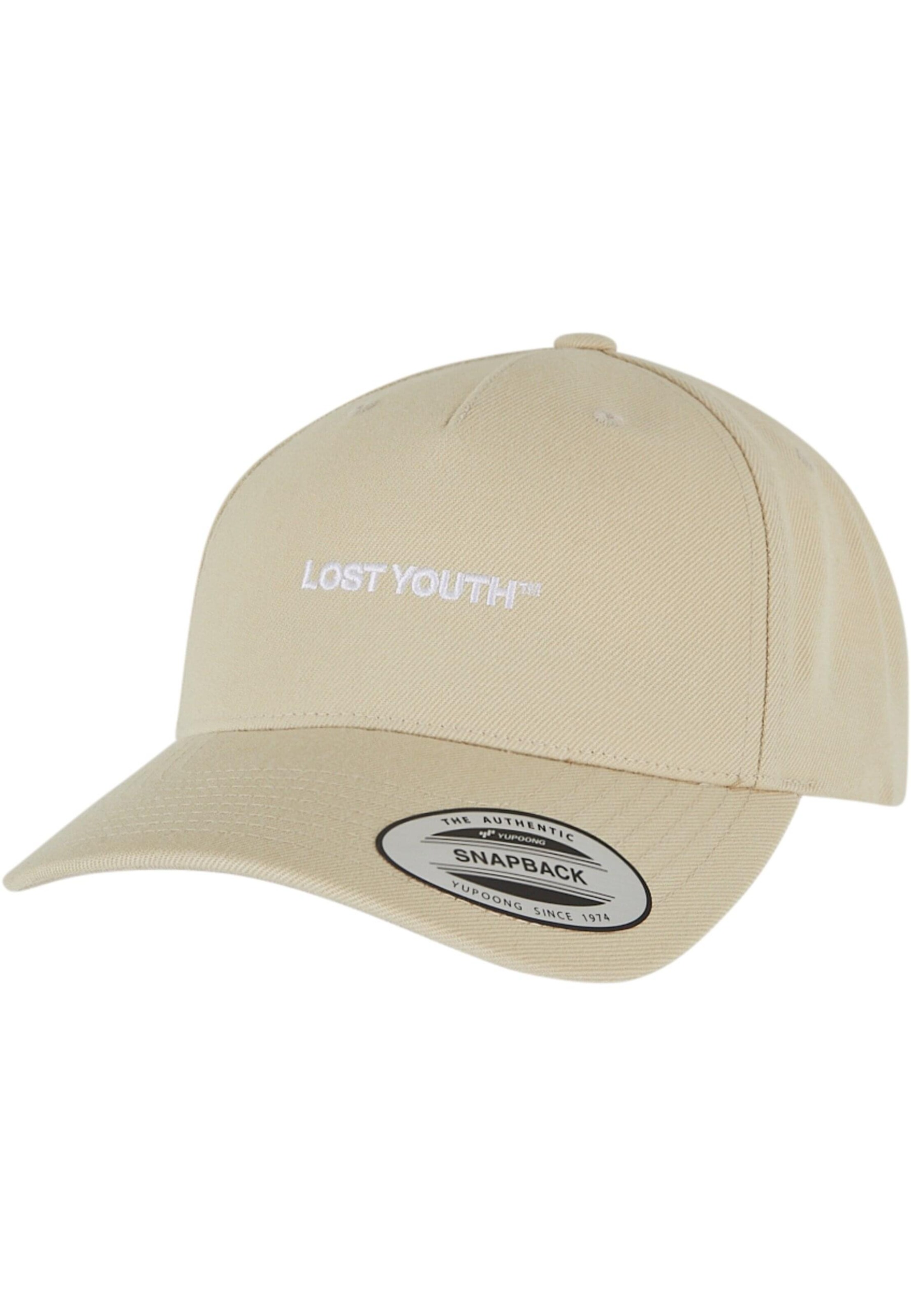 Lost Youth Kapa | bež barva: sprednja stran