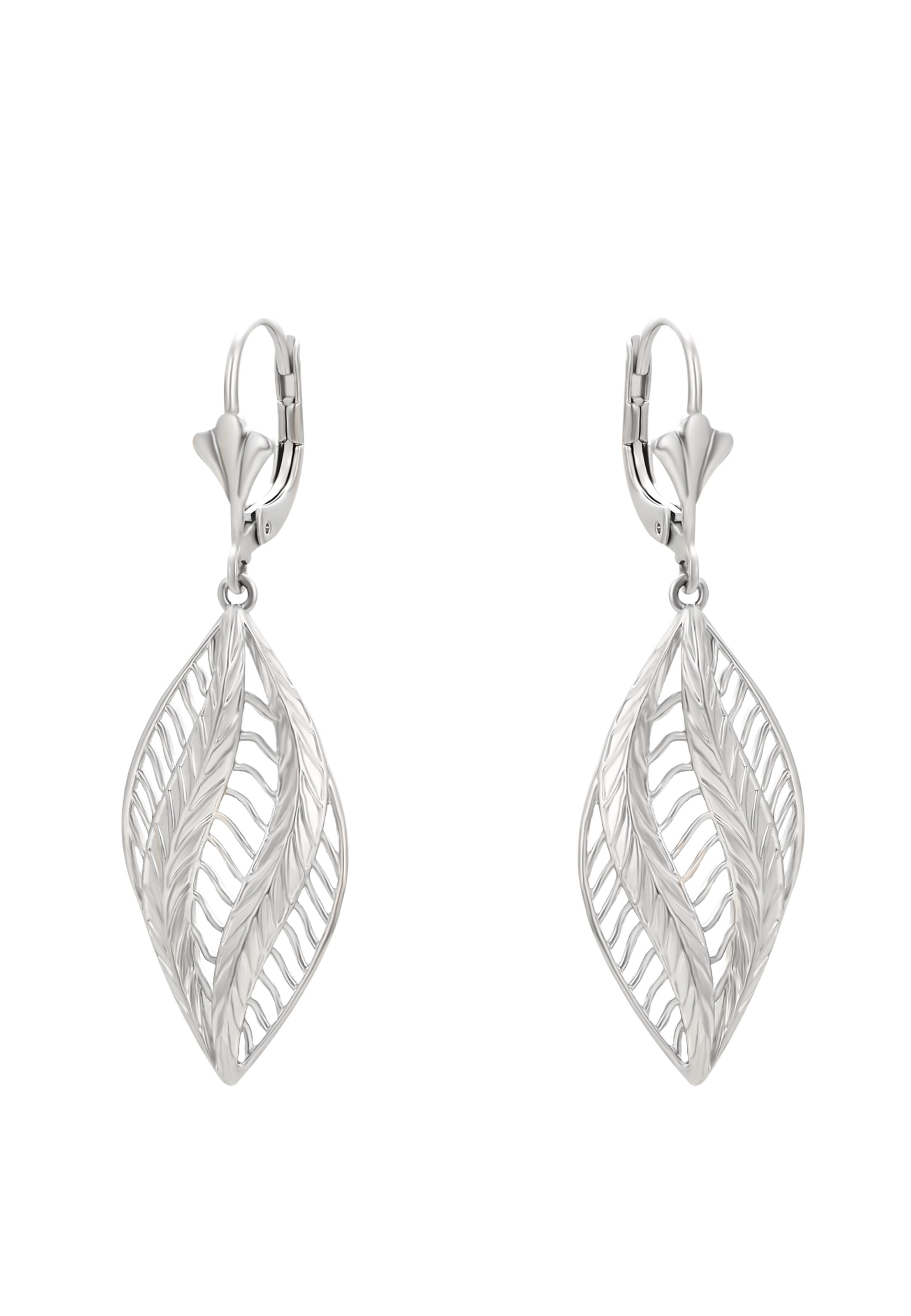 Gaya Boucles d'oreilles en argent, Vue avec produit