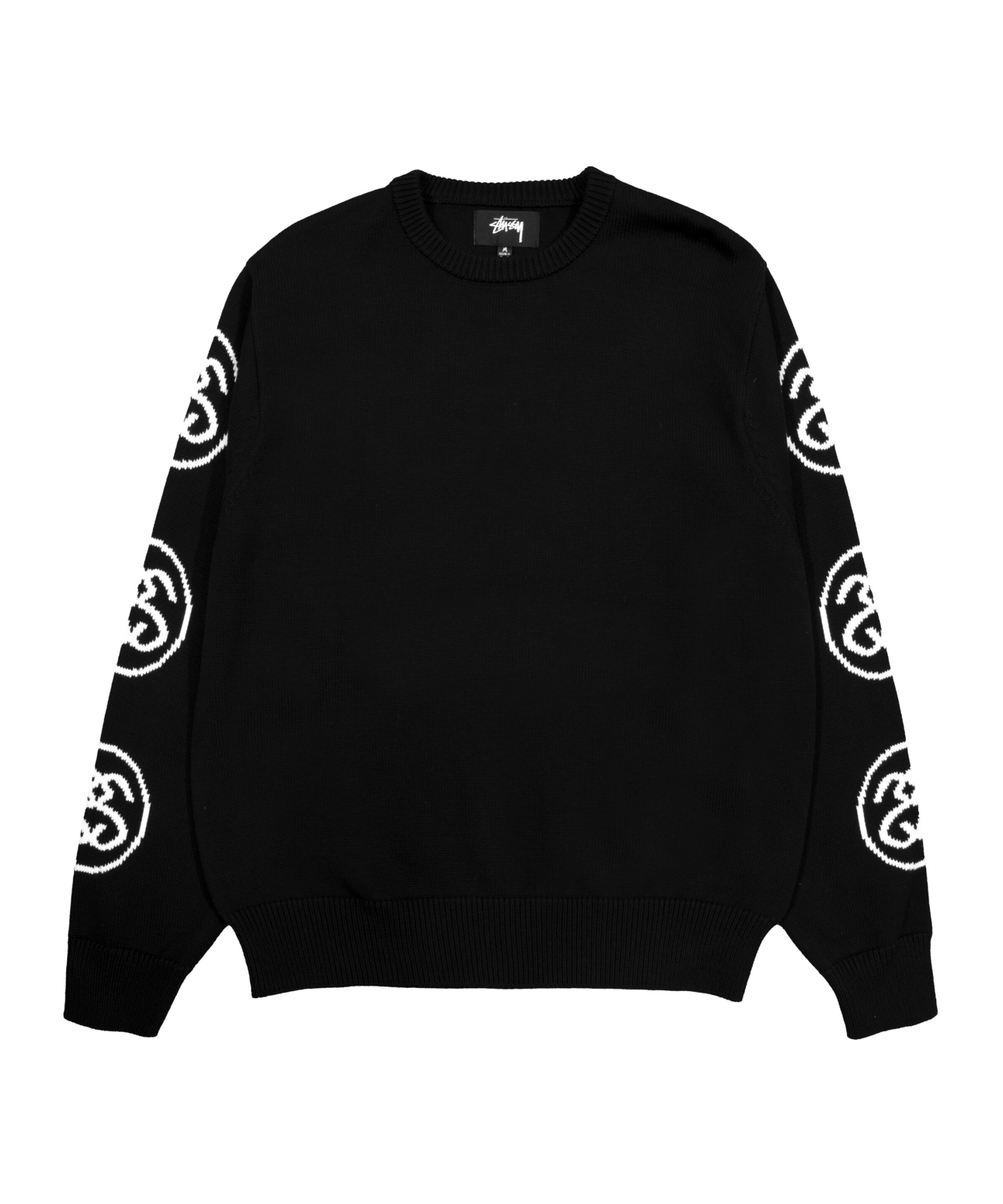 Stüssy Tréning póló - fekete: elől